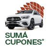 Sumá cupones